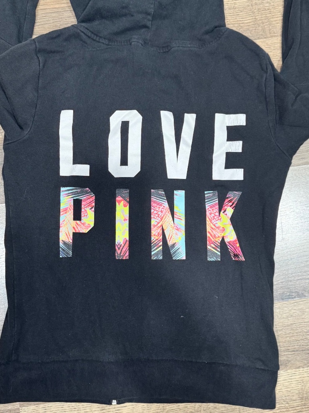 lot of 6 Victoria's Secret Pink Logo Quarter Zip Up Shirt Leggings Pants S XS - Picture 8 of 13